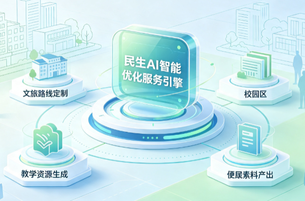 临泽县AI普惠赋能民生服务 智能优化技术升级大众生活服务体验