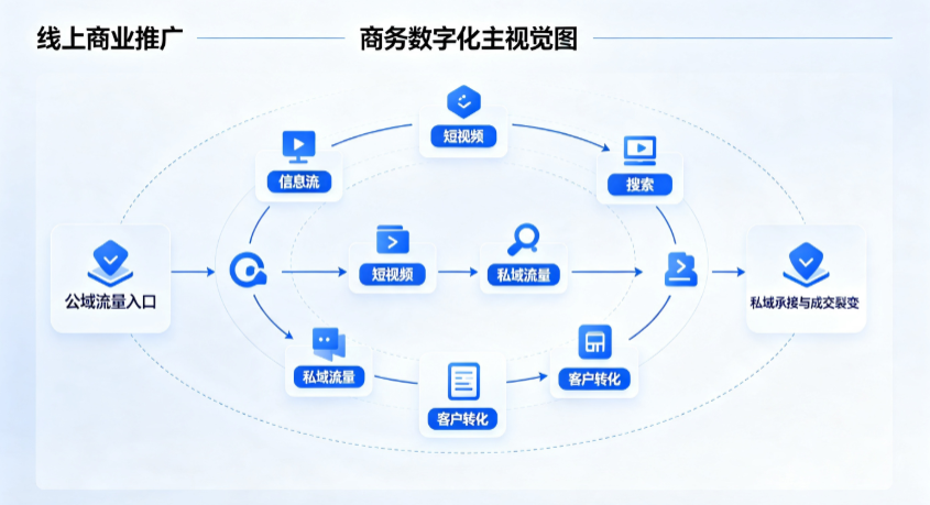 临泽县线上商业推广怎么做？全域流量闭环搭建与低成本转化实战指南